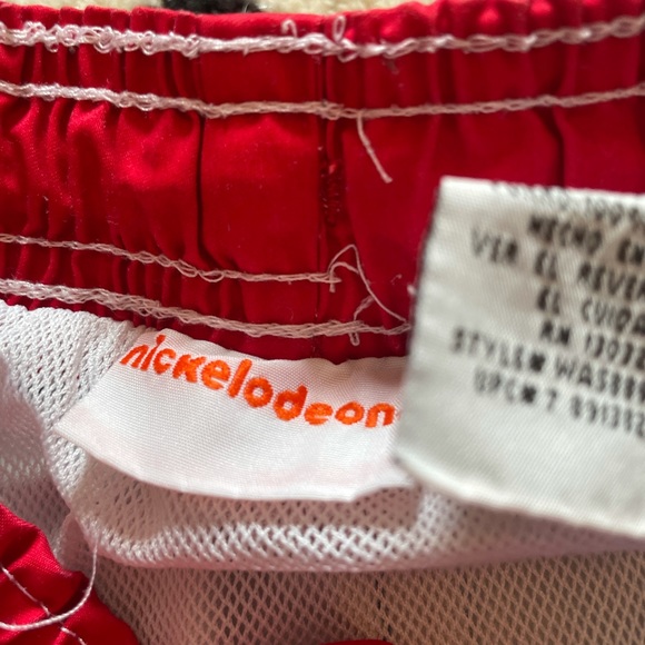 2011 Viacom Nickelodeon SpongeBob Squarepants Boys Swim Trunks Pirate Theme - Picture 7 of 10